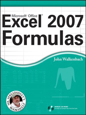 cover image of Excel 2007 Formulas